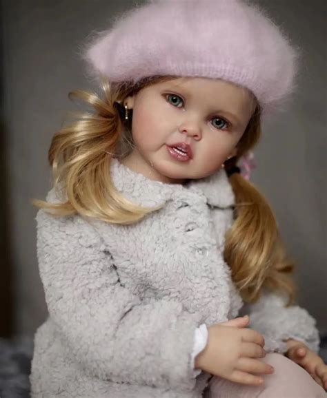 FBBD Limited Supply80cm Huge Girl Reborn Baby Cressida With Blond Hair