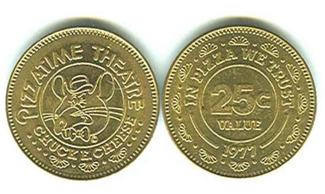 Chuck E Cheese S Arcade Birth Year Token Off