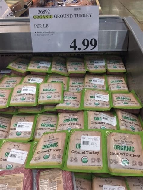 Organic Ground Turkey At Costco All Natural Savings