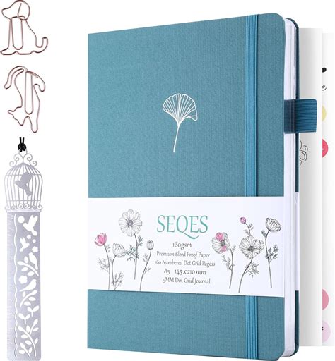 Amazon Seqes Bullet Dotted Journal A Dot Grid Notebook Gsm