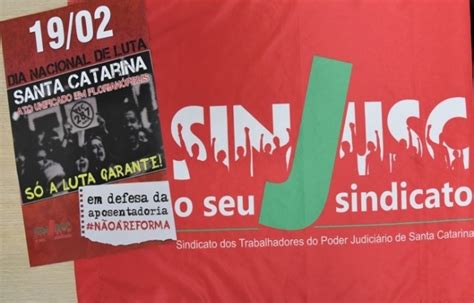 Segunda feira de luta contra a reforma da Previdência SINJUSC