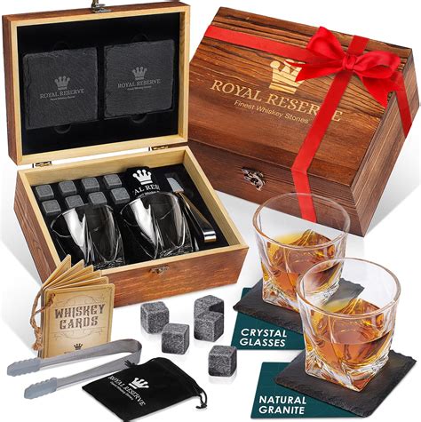 Amazon De Whisky Geschenkset F R M Nner Whisky Steine Set Eisw Rfel