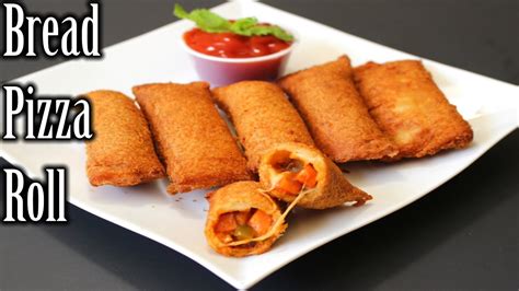 Bread Pizza Roll Recipe Quick And Easy Bread Roll Recipe How To