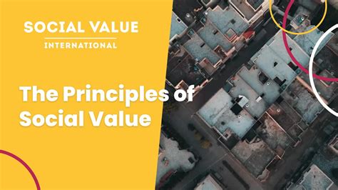 What Are The Principles Of Social Value Youtube