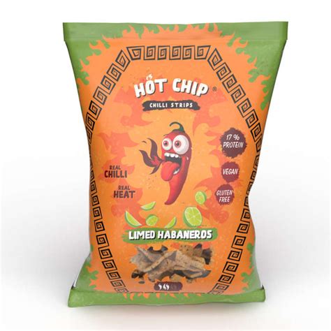 Chipsy Strips Limed Habaneros G Hot Chip