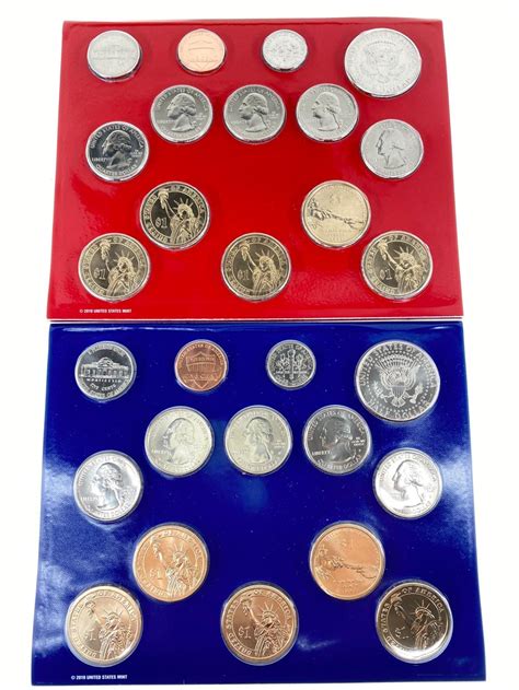 Lot Lot Of 2 U S Mint Uncirculated Coin Set D P