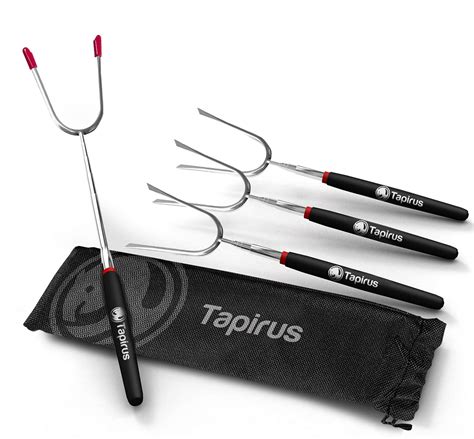 Buy Tapirus Marshmallow Roasting Sticks Set Of 4 Extra Long