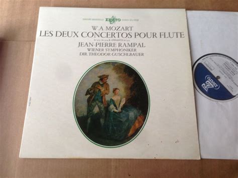 Mozart Flute Concertos J P Rampal Th Guschlbauer Erato France Lp Stu