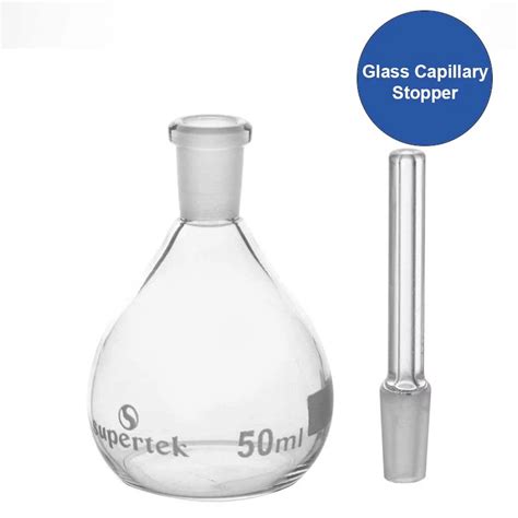 Pyknometer Gay Lussac S G Bottle Un Calibrated Glass Capillary