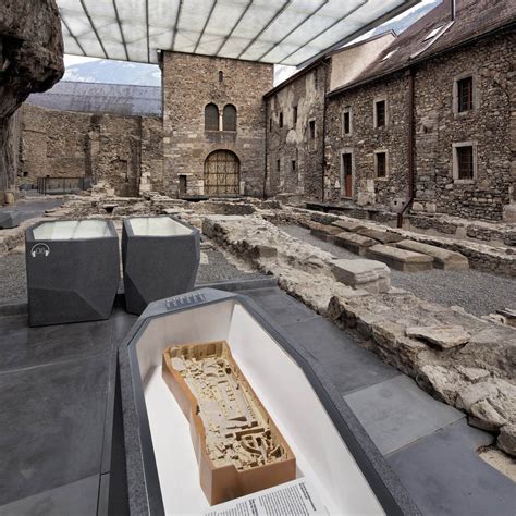 Archaeological excavations :: Saint-Maurice Tourisme :: Valais :: Suisse