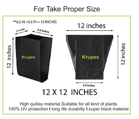 Black LDPE Nursery Poly Bags Size Dimension 4x4 50x50 Size 4x4 To