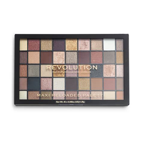 Тени REVOLUTION MAKEUP Палетка теней для век MAXI RELOADED PALETTE