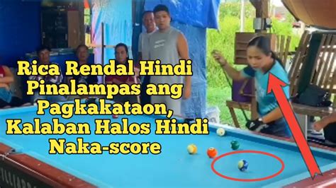 Hindi Makapaniwala Ang Kalaban Sa Ipinakita Ni Rica Rendal Babaeng