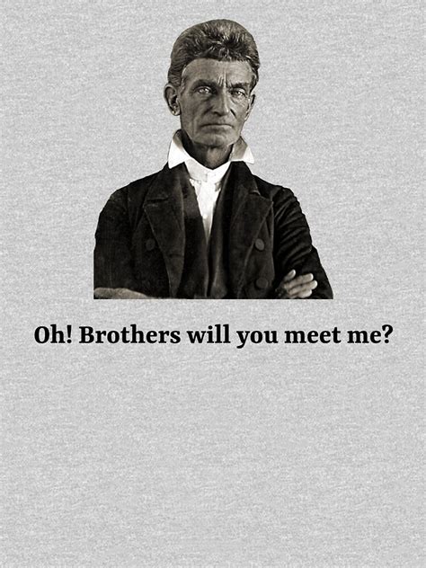 John Brown Abolitionist Usa History Teacher Civil War T Shirt For