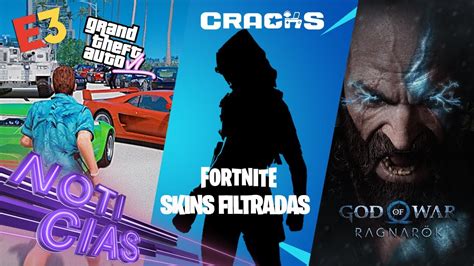 GoW RAGNAROK se RETRASA HABRÁ GTA Vl en la E3 SKINS de la