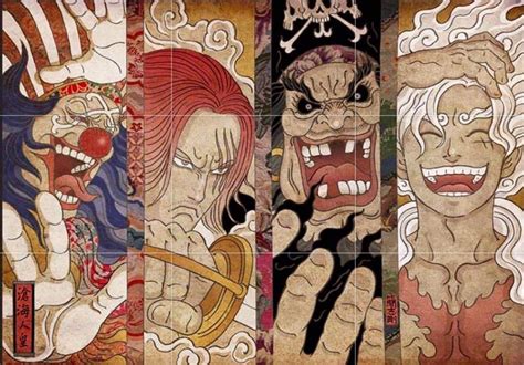 Los Cuatro Emperadores Del Mar One Piece Amino