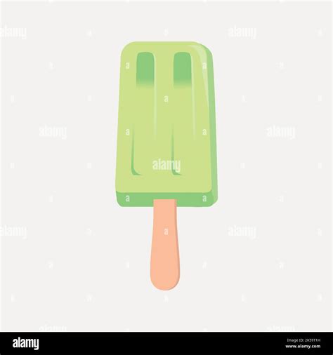Popsicle Ice Cream Clipart Dessert Illustration Vector Stock Vector