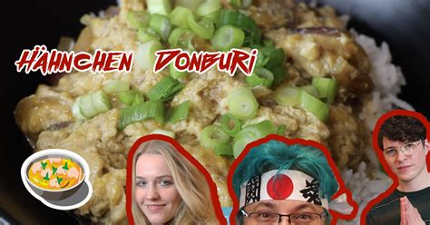 Hähnchen Don Rezept Download Japanisch kochen Anime Cooking