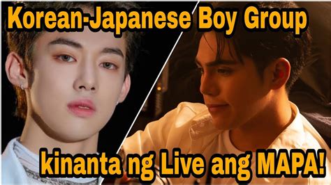 South Korean Japanese Boy Band Sang Sb19s Mapa Live Esbi Updates Youtube