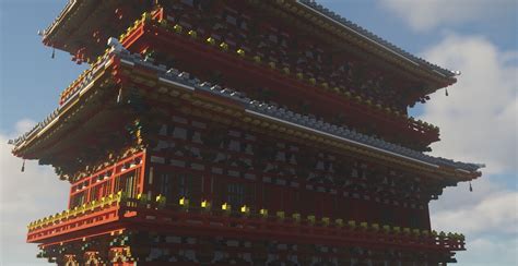 Chinese Architecture 05 Preview And Details Display Minecraft Map