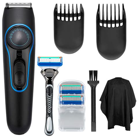 Buy Hair Clippers Electric Haircut Kit for Men, Rechargeable Hair Trimmer Beard Electric Beard ...