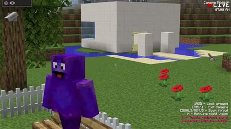 Mikey And Jj Escaped From Grimace Shakes Attack House In Minecraft