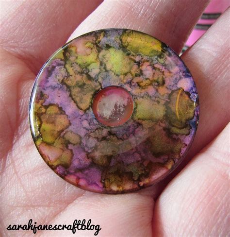 Crafting Revisit Alcohol Ink Washer Necklaces Alcohol Ink Jewelry