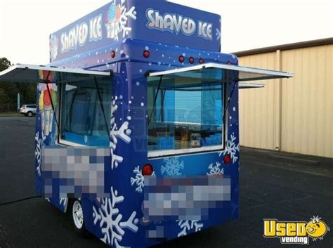 6 x 10 Fibercore Custom Built Shaved Ice Trailer - Fibercore Concession ...