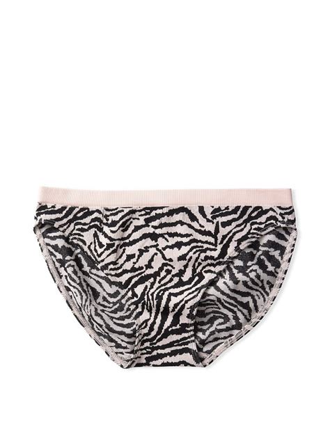 Zebra Seamless Bikini Külot Pembe Köpük Zebra VS VSL