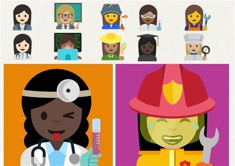 11 Nuevos Emojis Profesiones Mujeres HoyEnTEC