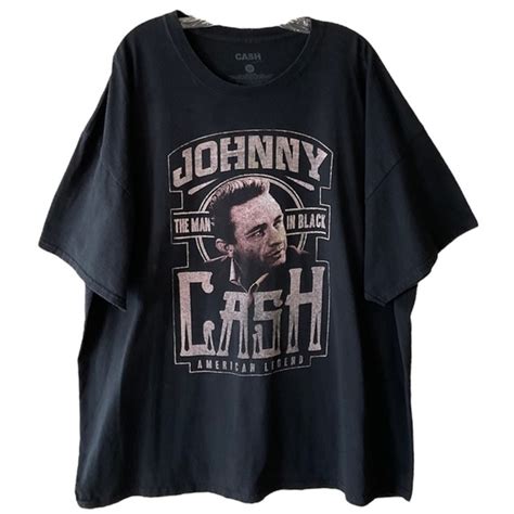 Johnny Cash Shirts Johnny Cash Man In Black American Legend Country