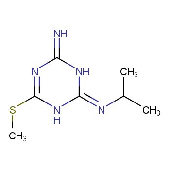 N2 1 METHYLETHYL 6 METHYLTHIO 1 3 5 TRIAZINE 2 4 DIAMINE GS 11354