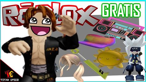 Como Conseguir Items Gratis Para Tu Avatar De Roblox Youtube