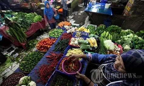 Harga Sayur Di Pasar Kosambi Bandung Stabil Foto 3 1515402