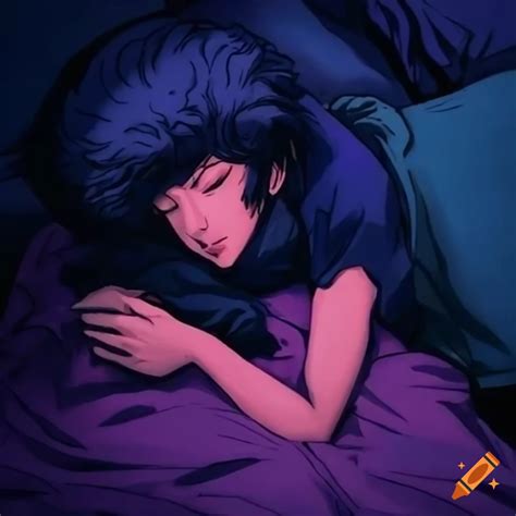 Spike Spiegel Sleeping In Cowboy Bebop Style On Craiyon