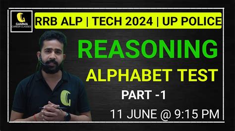 Alphabet Test Alphabet Series Reasoning Reasoning By Ashwani Sir