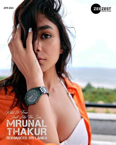 Pic Talk Mrunal Thakur Romances In Sri Lanka