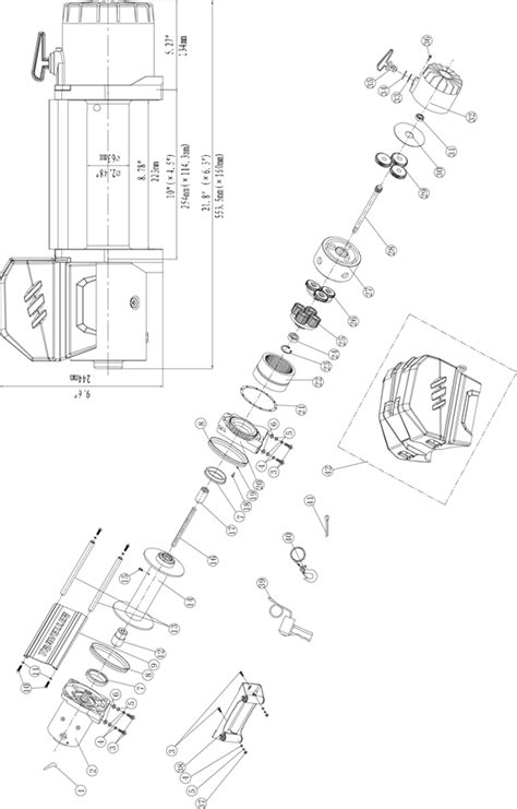 Traveller Winch Parts Diagram Traveller Winch Wiring Diagram