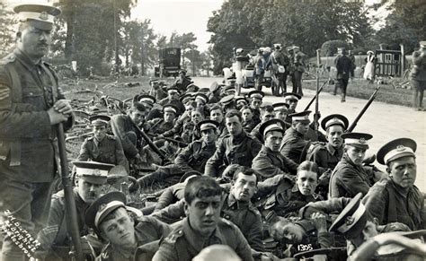 U284 Norfolk Regiment Cadets Jh Burnett Studio Middlesborough 1916