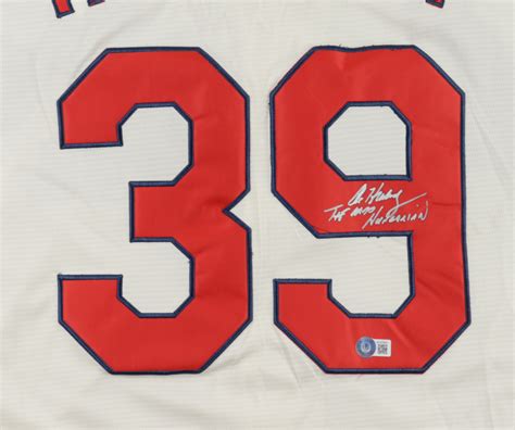 Al Hrabosky Signed Jersey Inscribed The Mad Hungarian Beckett