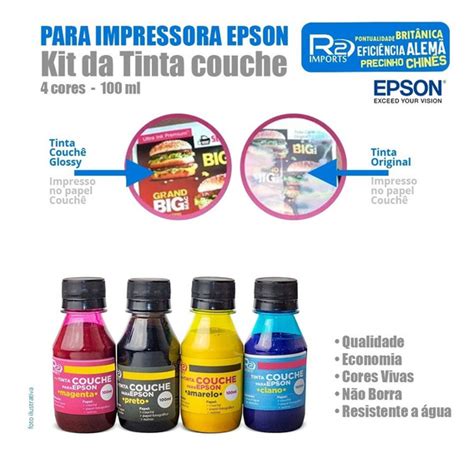 Tinta Pigmentada Epson Mercadolivre