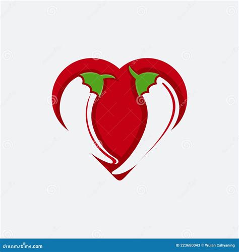 Chilli Logo Design Vector Illustration | CartoonDealer.com #144518394