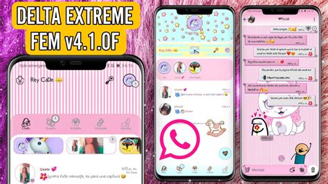 WhatsApp Delta Extreme Fem V4 1 0 F WhatsApp Feminino YouTube