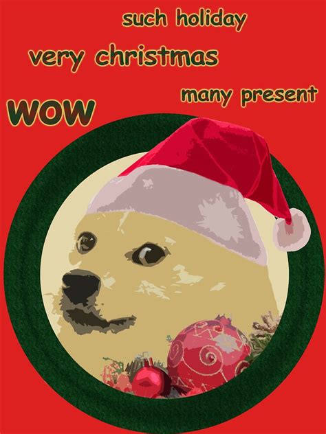 "Christmas Doge" T-shirt by ShivaShadowsong | Redbubble