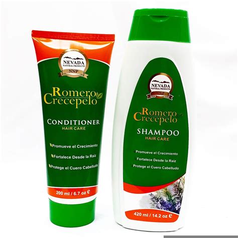 Romero Crece Pelo Shampoo 400 Ml Y Acondicionador 200 Ml