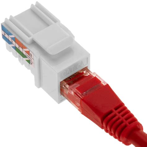 Keystone Rj45 Femella Tb110 Cat 6a Utp Pack De 6 Unitats Cablematic