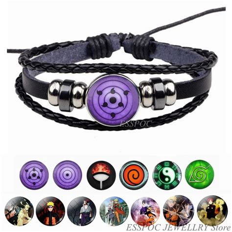 Cheap Naruto Bracelet Buy Quality Leather Bracelet Directly From China