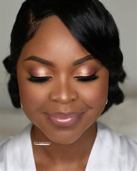 Joy Adenuga Black Bridal Makeup Artist London Black Bridal Makeup