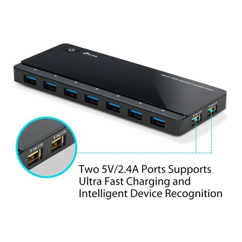 Υπολογιστές USB Hubs TP Link UH720 v4 0 7 ports USB 3 0 Hub with