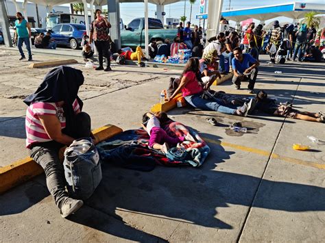 Elecciones En Sonora Largas Filas En Casilla Especial En La Gasolinera